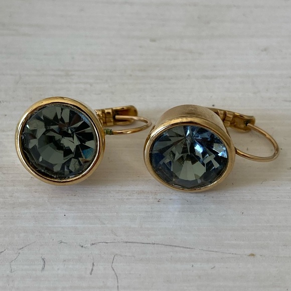 ✨KATE SPADE✨Gold Gemstone Drop Earrings - Picture 12 of 12